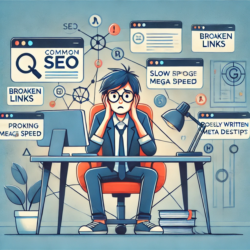 Discover the top 10 SEO mistakes web developers make, from slow speeds to missing meta tags, and learn how to fix them for better rankings and user experience